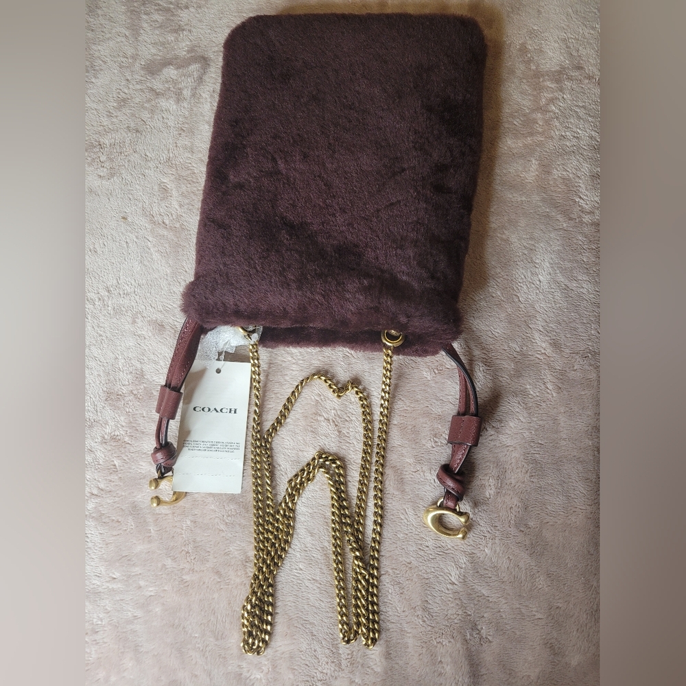 COACH Drawstring Pouch In Shear - Picture 2 of 5